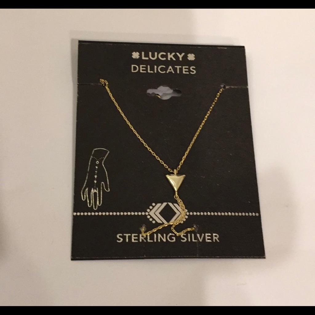 Lucky Brand Triangle Hand Chain